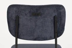 Eetkamerstoelen Zonder Armleuning-Zuiver Benson (set van 2) Eetkamerstoel Donkerblauw