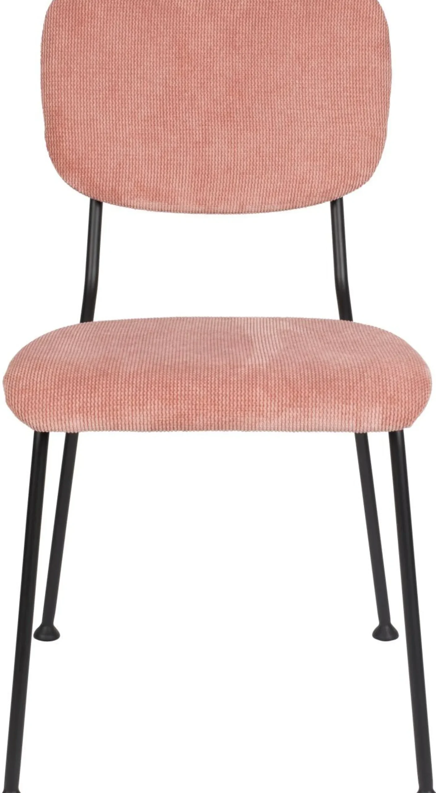 Eetkamerstoelen Zonder Armleuning-Zuiver Benson (set van 2) Eetkamerstoel roze