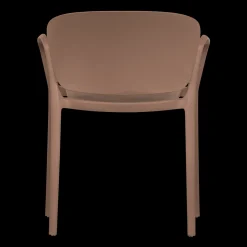 Tuinstoelen-WOOOD Bent Tuinstoel Zalmroze