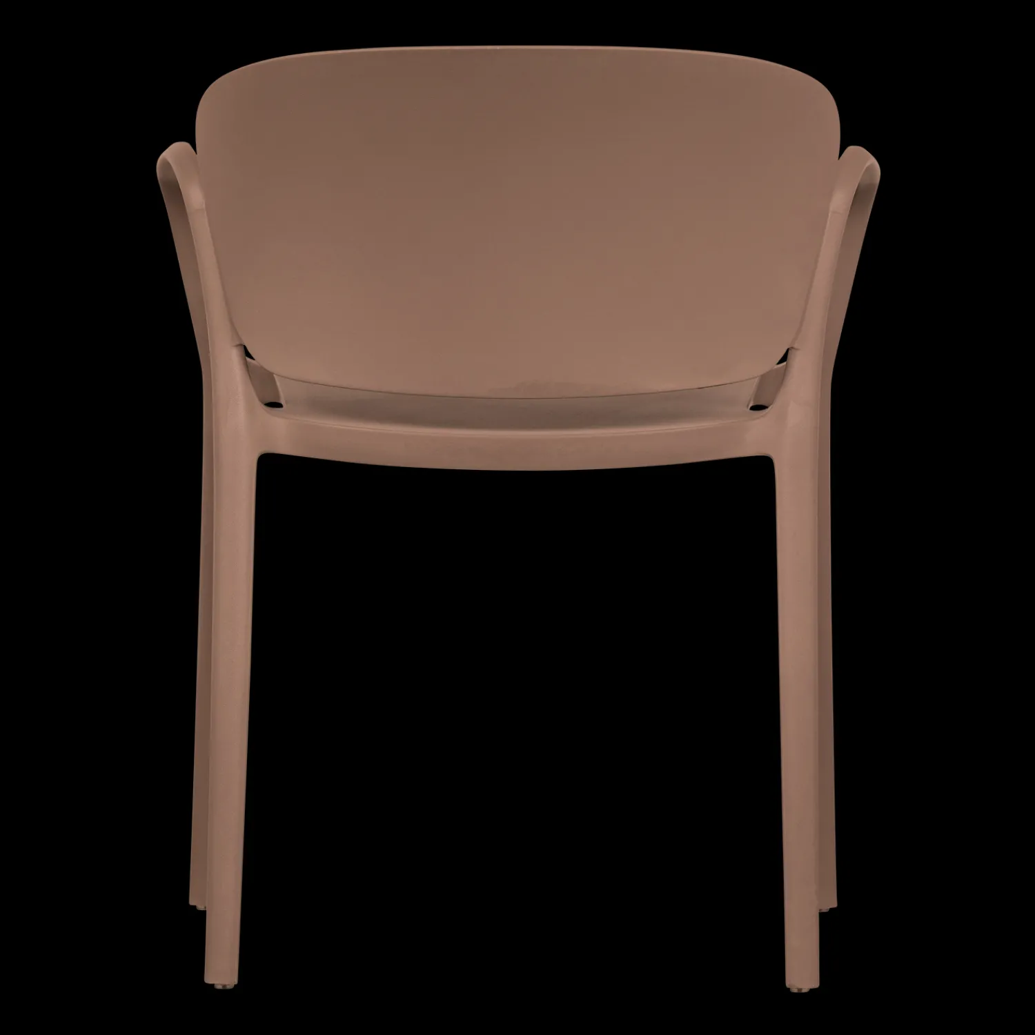 Tuinstoelen-WOOOD Bent Tuinstoel Zalmroze