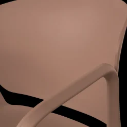 Tuinstoelen-WOOOD Bent Tuinstoel Zalmroze