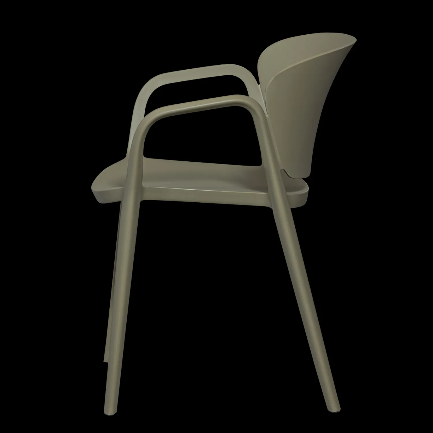 Tuinstoelen-WOOOD Bent Tuinstoel Green