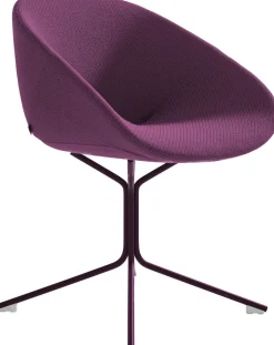 Design Stoelen|Eetkamerstoelen Zonder Armleuning-Artifort Beso Eetkamerstoel Brown