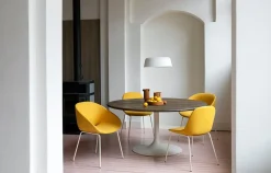 Design Stoelen|Kuipstoelen-Artifort Beso Eetkamerstoel Blauw