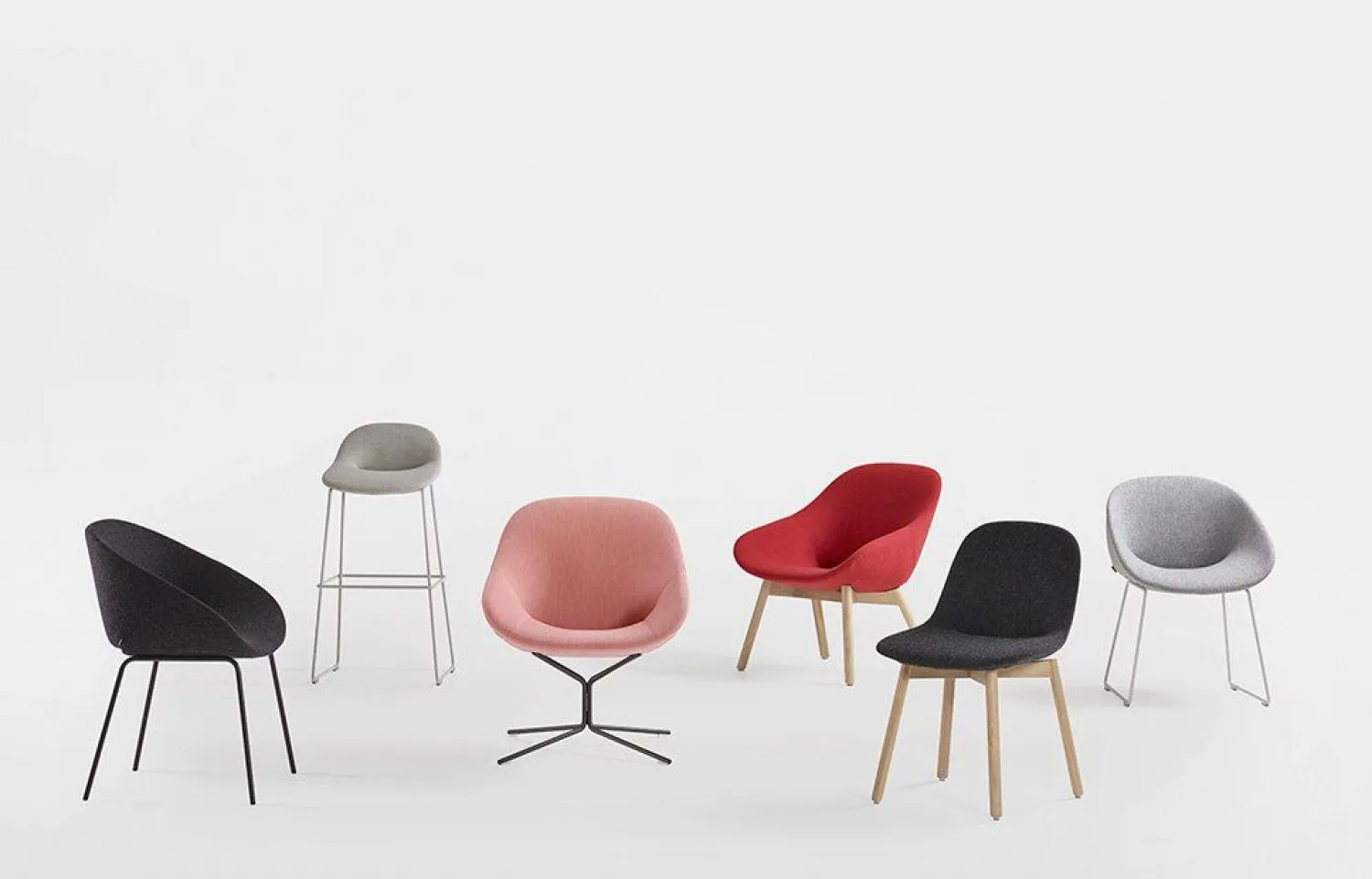 Design Stoelen|Kuipstoelen-Artifort Beso Eetkamerstoel Blauw