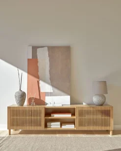 Tv-Meubels-Kave Home Beyla Tv-meubel Naturel