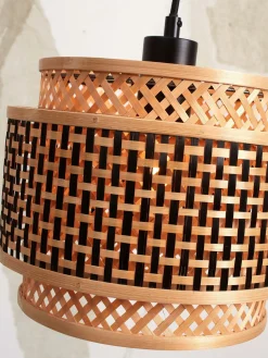 Vloerlampen|Vloerlampen-Good&Mojo Bhutan 1 Arm Vloerlamp Natural, Black