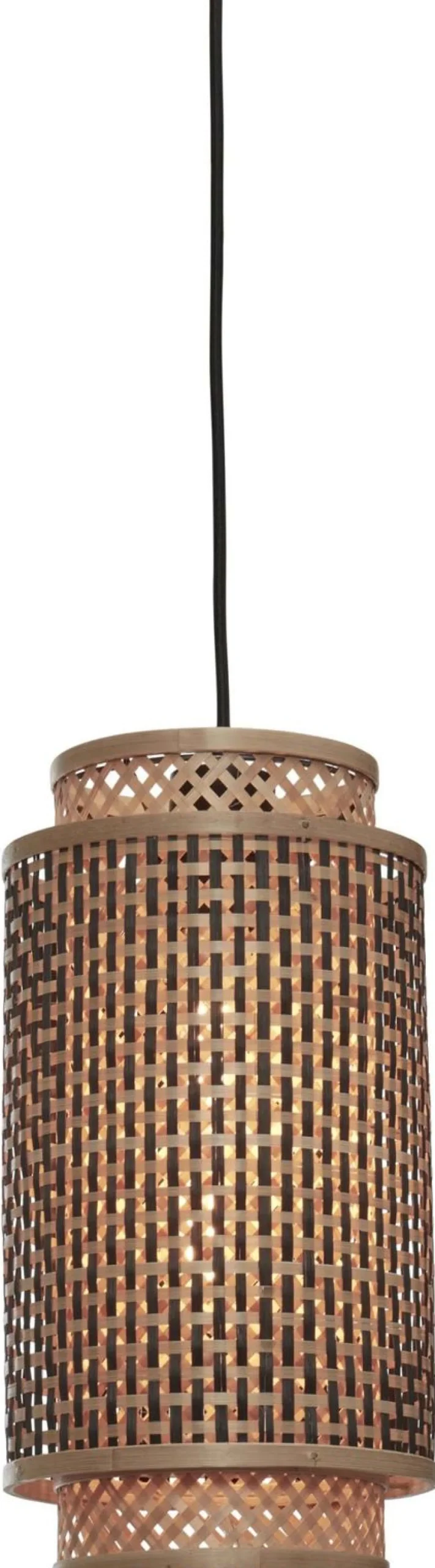Hanglampen|Hanglampen-Good&Mojo Bhutan L Hanglamp Natural, Black