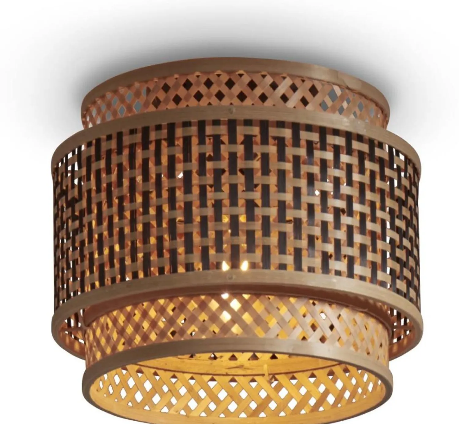 Plafondlampen|Plafondlampen-Good&Mojo Bhutan Plafondlamp Natural, Black