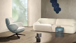 Design Fauteuils|Oorfauteuils-Pode Bibo Fauteuil Titanium