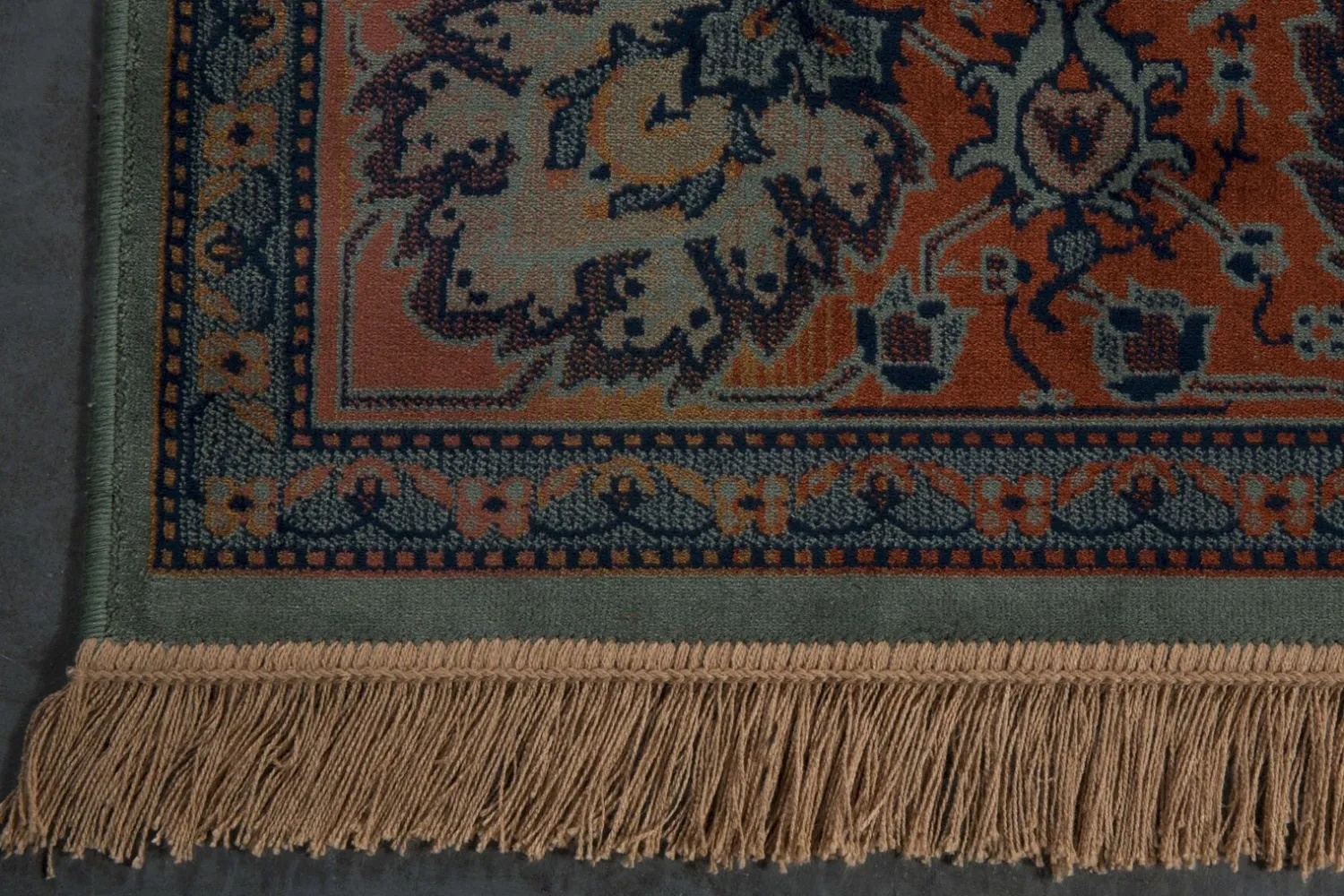 Vloerkleden-Dutchbone Bid Vloerkleed Old Green