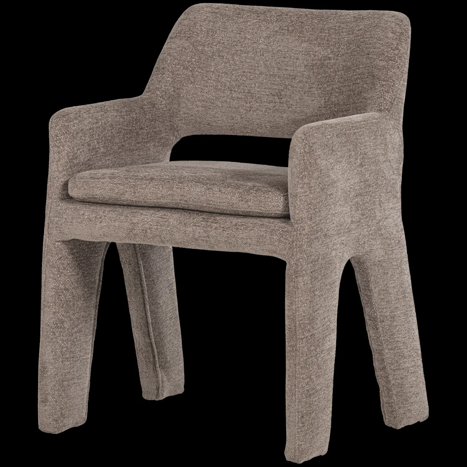 Eetkamerstoelen Met Armleuning-vtwonen Bigfoot Eetkamerstoel Taupe