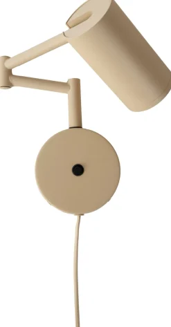 Industriële Wandlampen|Wandlampen-It's about RoMi Bilbao Wandlamp Beige
