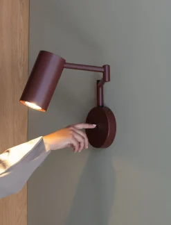 Wandlampen|Wandlampen-It's about RoMi Bilbao Wandlamp Burgundy