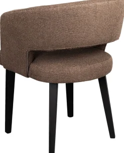 Eetkamerstoelen Met Armleuning-Eijerkamp Collectie Bink Eetkamerstoel Wenge