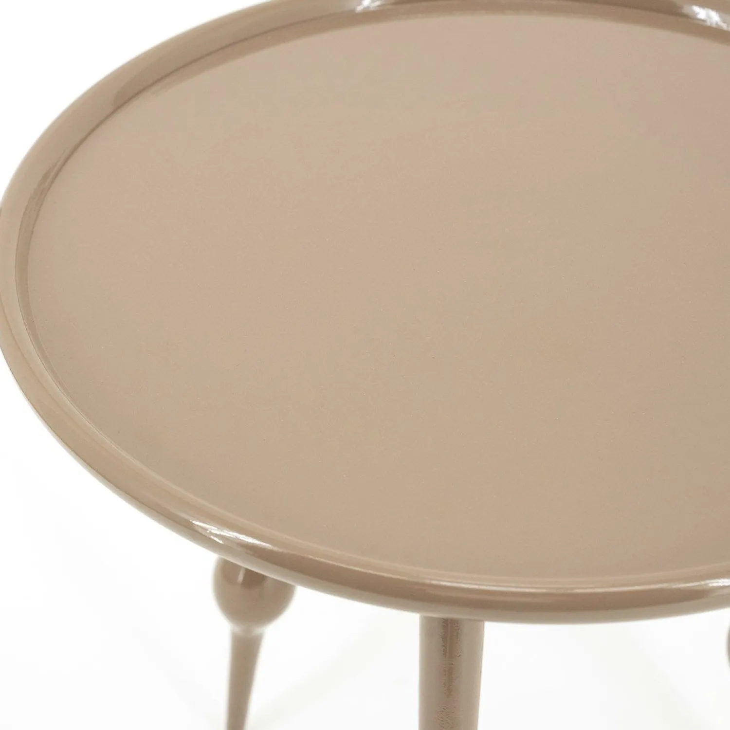Ronde Bijzettafels-By Boo Birdy Bijzettafel Naturel
