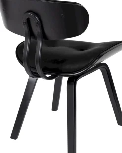 Eetkamerstoelen Zonder Armleuning-Dutchbone wood Eetkamerstoel Black