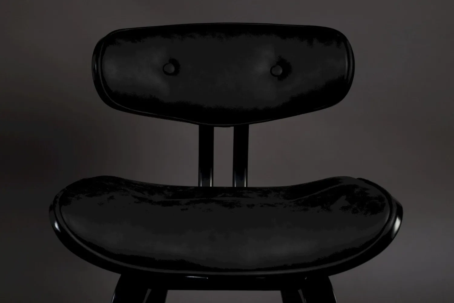 Eetkamerstoelen Zonder Armleuning-Dutchbone wood Eetkamerstoel Black