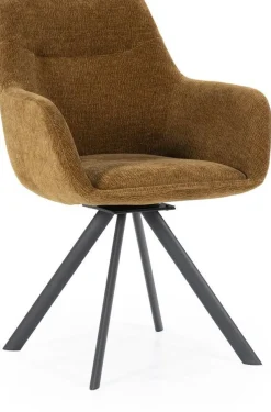Eetkamerstoelen Met Armleuning-By Boo Bliss Armstoel Mustard