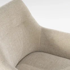 Eetkamerstoelen Met Armleuning-By Boo Bliss Armstoel Taupe