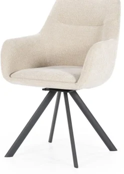 Eetkamerstoelen Met Armleuning-By Boo Bliss Armstoel Taupe