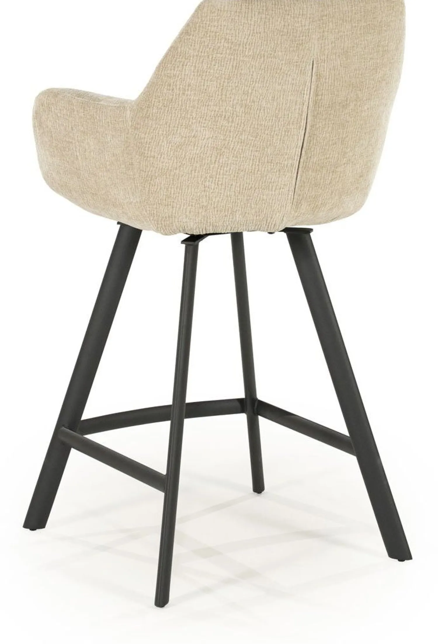 Stoffen Barkrukken-By Boo Bliss Barkruk Taupe