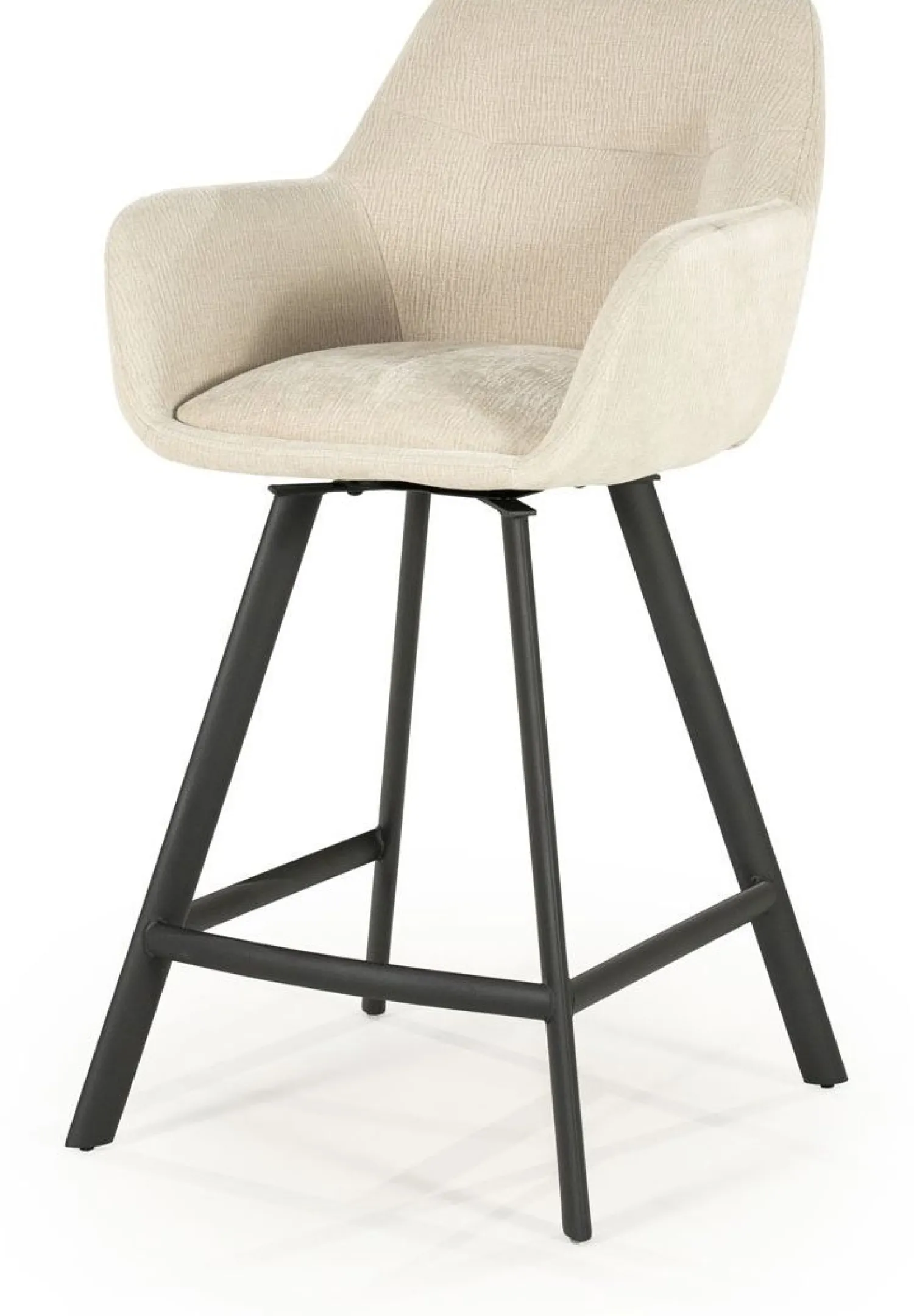 Stoffen Barkrukken-By Boo Bliss Barkruk Beige
