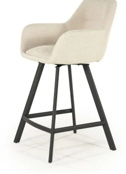 Stoffen Barkrukken-By Boo Bliss Barkruk Beige