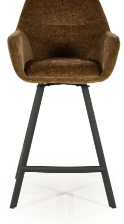 Stoffen Barkrukken-By Boo Bliss Barkruk Mustard