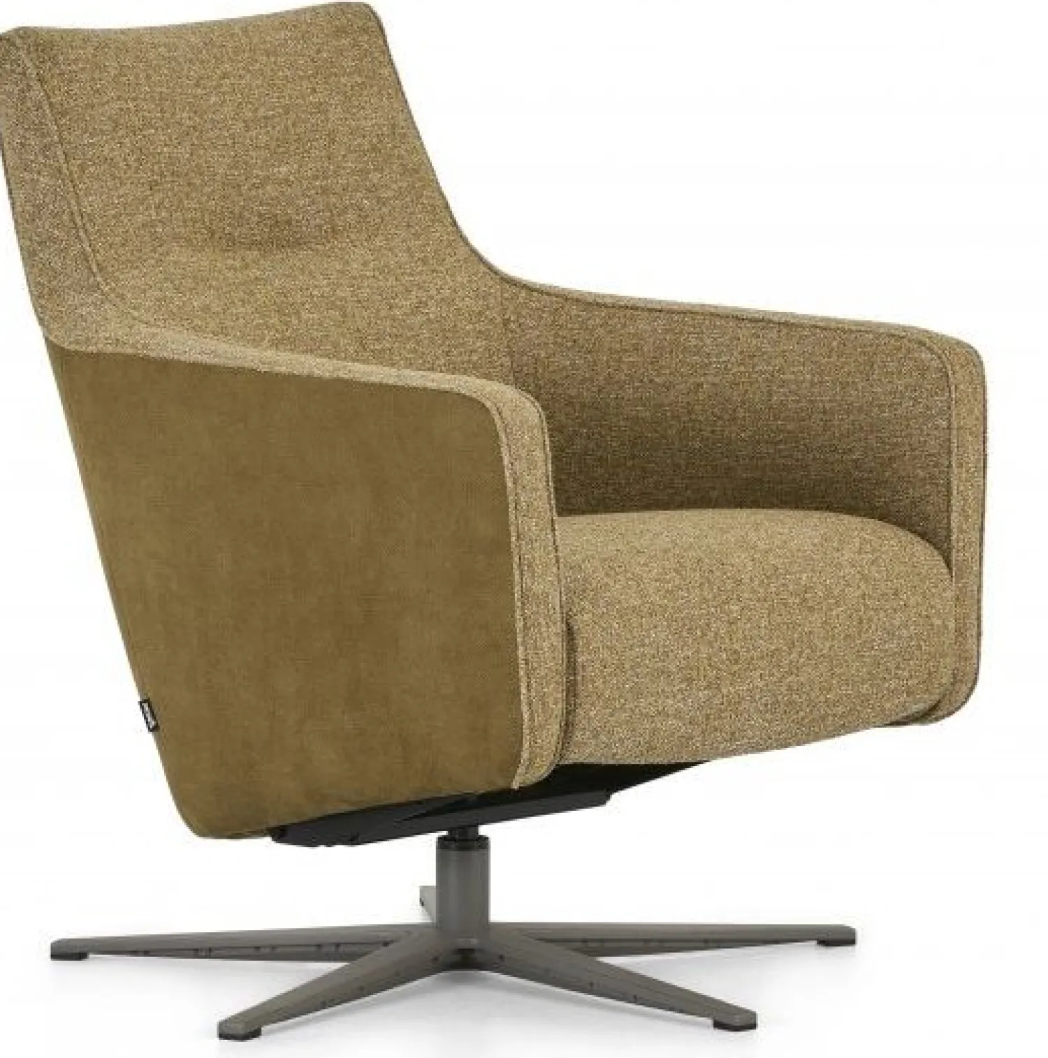 Draaifauteuils-Montèl Bliss Draaifauteuil Mustard, Army
