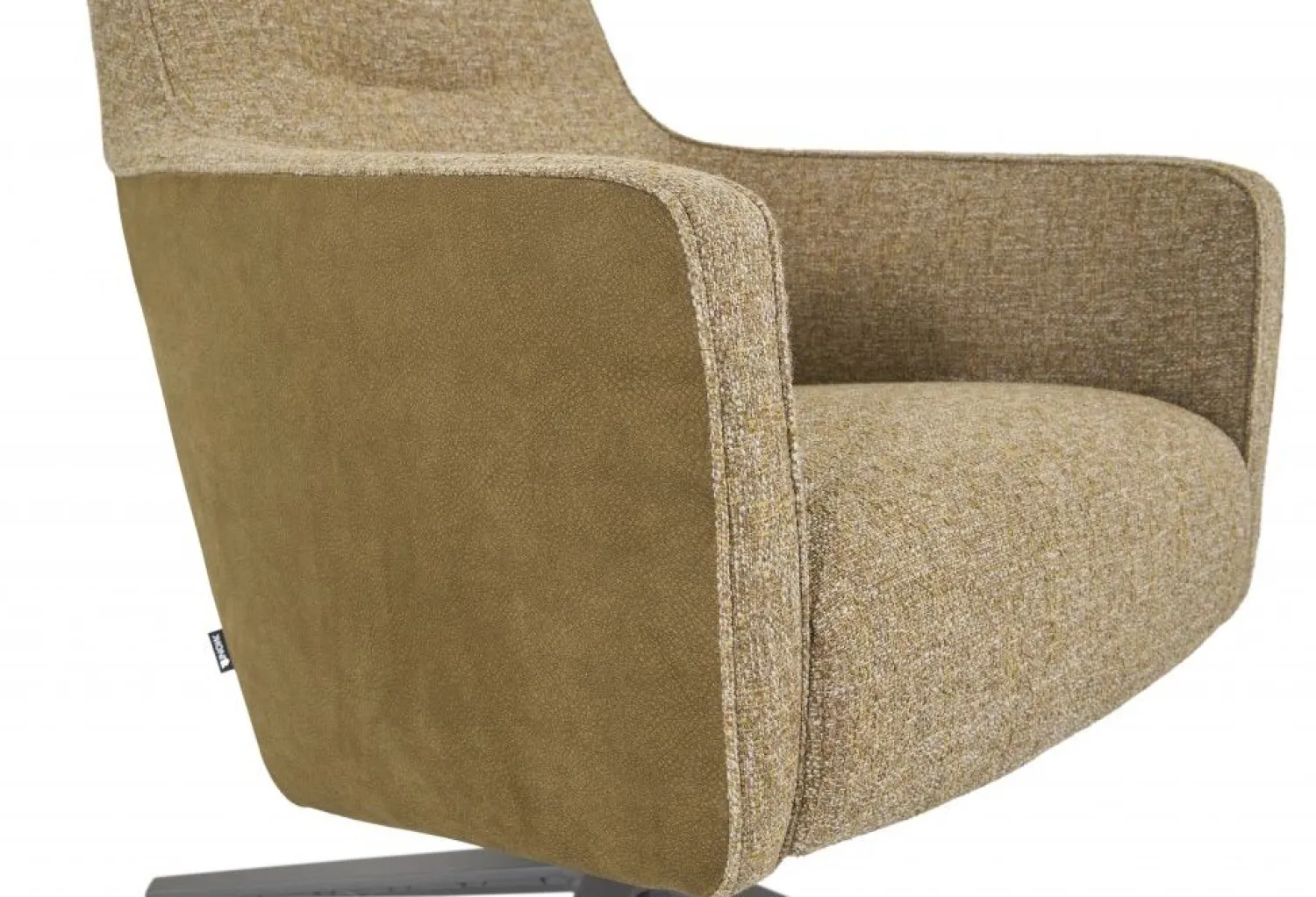 Draaifauteuils-Montèl Bliss Draaifauteuil Mustard, Army
