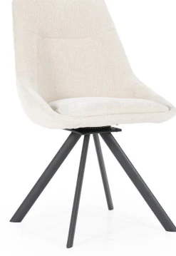 Eetkamerstoelen Zonder Armleuning-By Boo Bliss Eetkamerstoel Beige