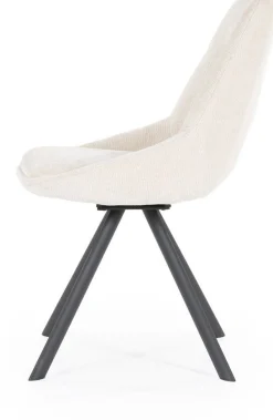 Eetkamerstoelen Zonder Armleuning-By Boo Bliss Eetkamerstoel Beige