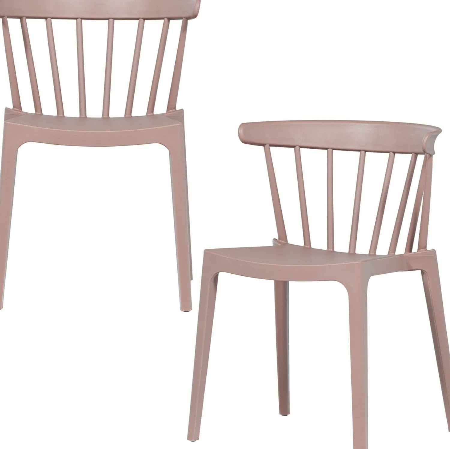 Tuinstoelen-WOOOD Bliss Tuinstoel Zalmroze