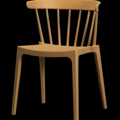 Tuinstoelen|Eetkamerstoelen Zonder Armleuning-WOOOD Bliss Tuinstoel Caramel Melange