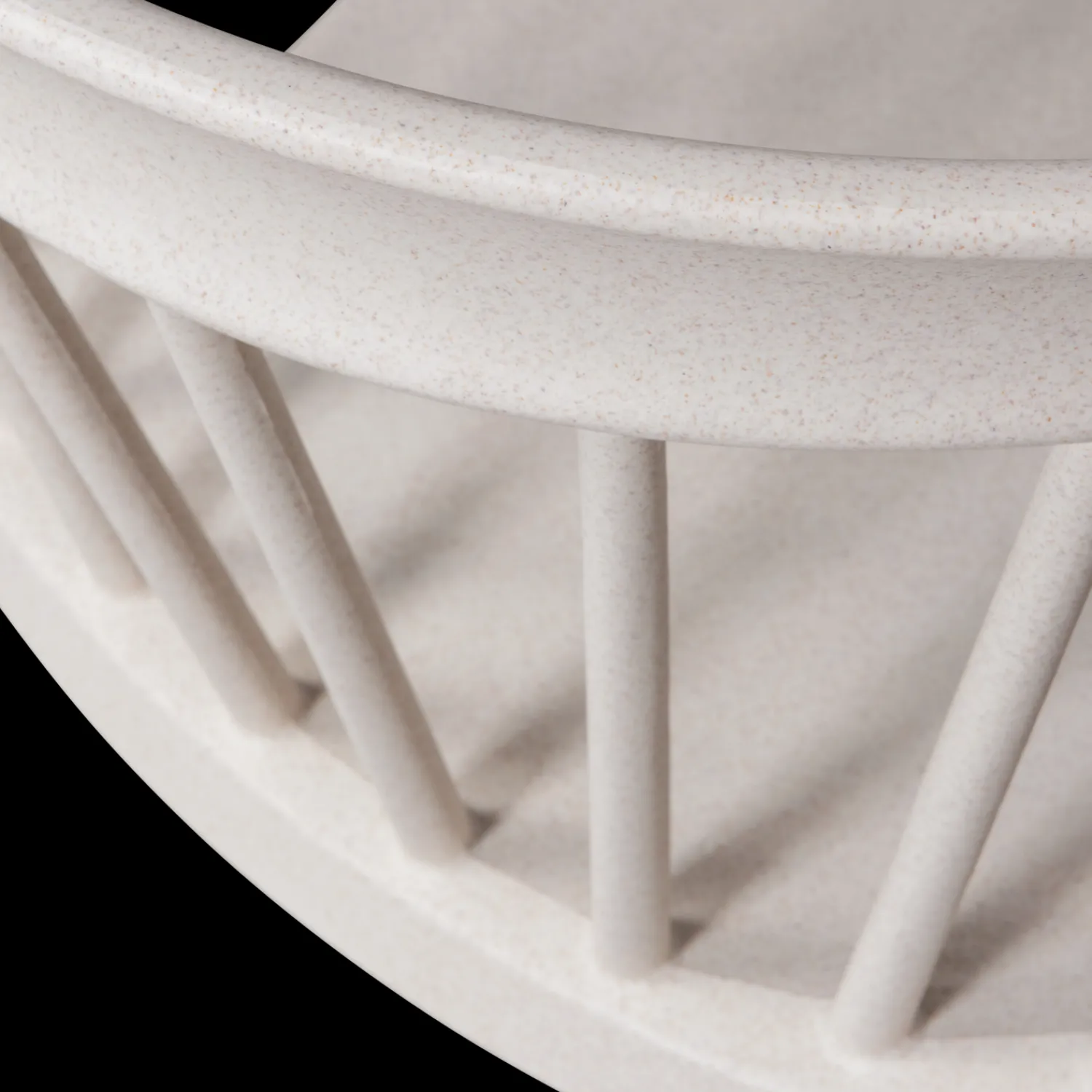 Tuinstoelen|Eetkamerstoelen Zonder Armleuning-WOOOD Bliss Tuinstoel Off White Melange