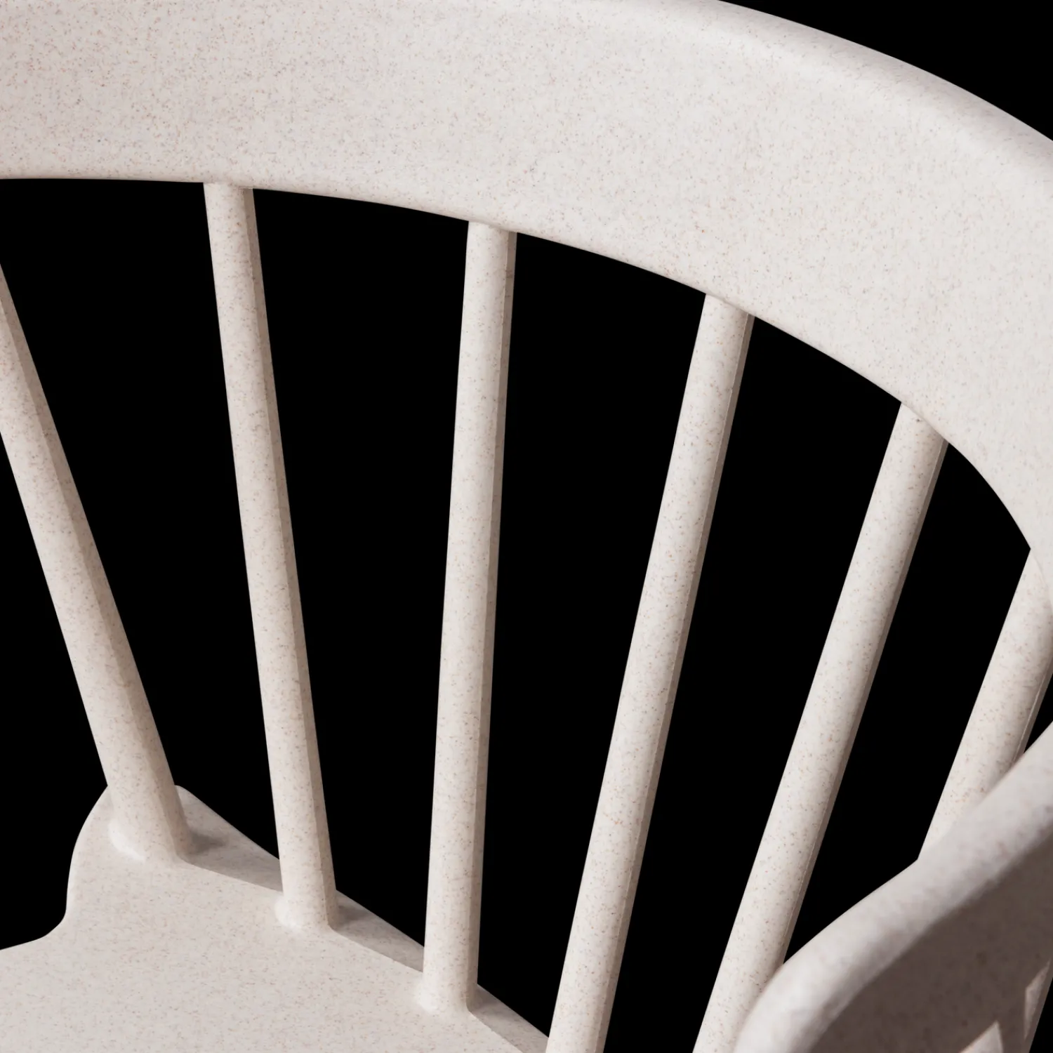 Tuinstoelen|Eetkamerstoelen Zonder Armleuning-WOOOD Bliss Tuinstoel Off White Melange