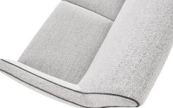 Zitbanken-Montèl Bliss 2-Zitsbank Steel-White