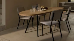 Houten Eettafels|Organische Eettafels-Studio HENK Blob Slim Co Eettafel Natural Light