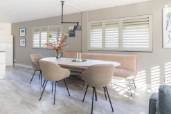 Houten Eettafels|Organische Eettafels-Studio HENK Blob Slim Co Eettafel Natural Light