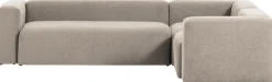 Hoekbanken-Kave Home Blok Hoekbank Beige