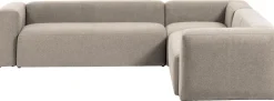 Hoekbanken-Kave Home Blok Hoekbank Beige