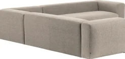 Hoekbanken-Kave Home Blok Hoekbank Beige
