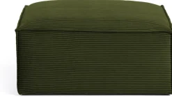 Hockers|Poefs-Kave Home Blok Voetenbank Beige