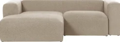 Hoekbanken-Kave Home Blok 2-Zits Hoekbank Beige