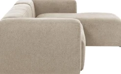 Hoekbanken-Kave Home Blok 3-Zits Hoekbank Beige