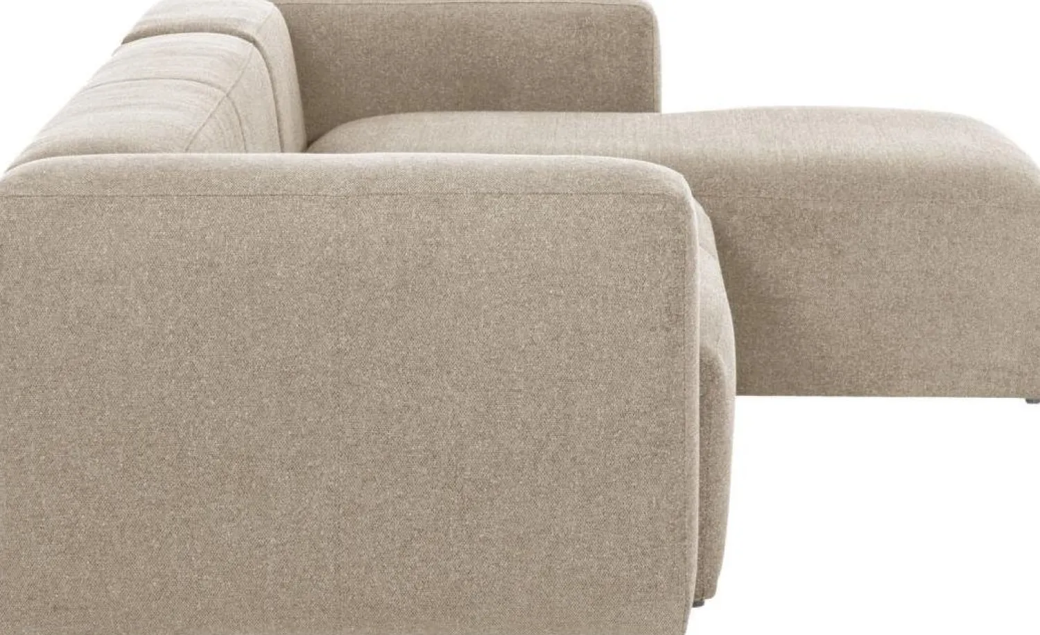 Hoekbanken-Kave Home Blok 3-Zits Hoekbank Beige
