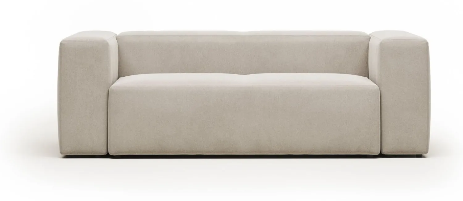 Zitbanken-Kave Home Blok 2-Zitsbank Beige