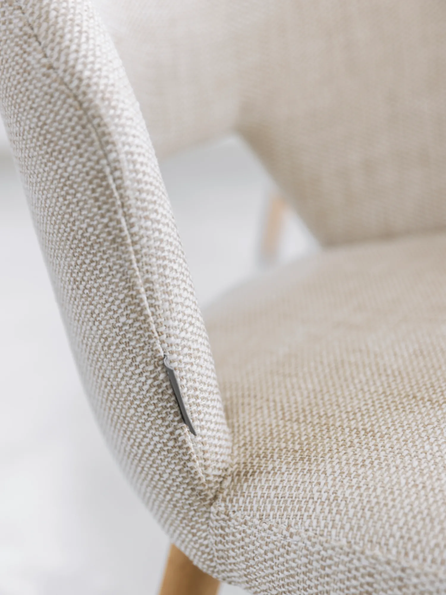 Eetkamerstoelen Zonder Armleuning-MUST Living Blossom Eetkamerstoel Naturel