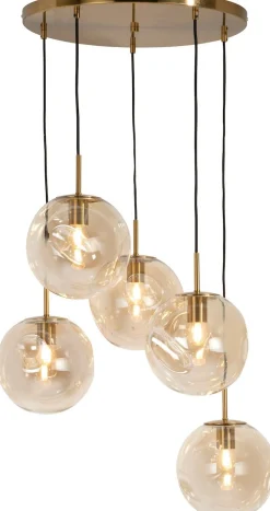 Glazen Hanglampen|Glazen Hanglampen-COCO maison Bo Hanglamp Goud
